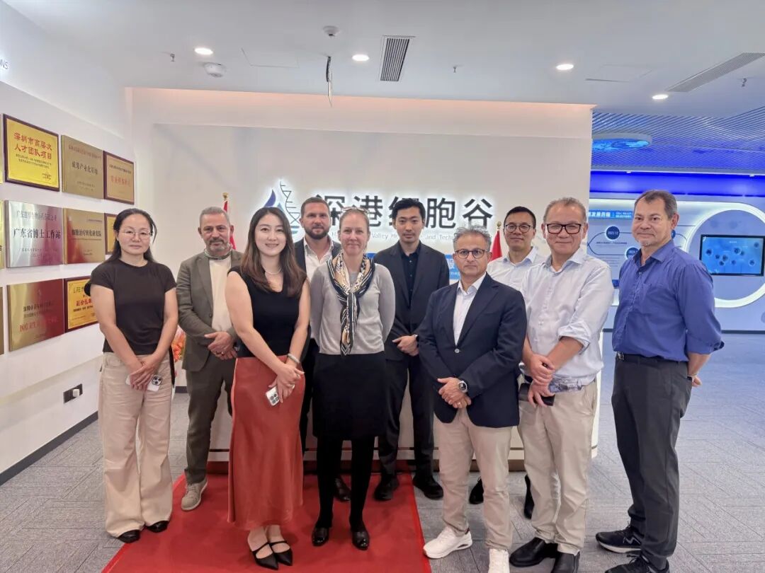 瑞典科学生命代表团到访深港evo真人视讯 共探 CGT 产业国际合作新路径